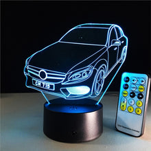3D Car LED Lamp with Changing Light Effects