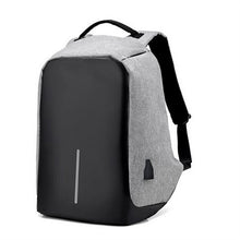 Anti-theft Backpack With USB Charge Port Concealed Zippers And Larger Volume Capacity Lightweight Waterproof for School Travel